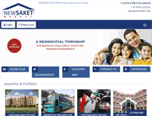 Tablet Screenshot of newsaket.com